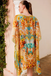 SUMMER GARDEN SHORT KAFTAN - Czarina