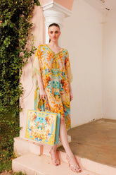 SUMMER GARDEN SHORT KAFTAN - Czarina