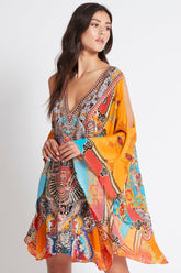 SUNSET KISSES KAFTAN DRESS - Czarina