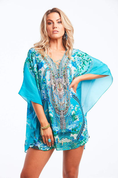 THOSE BLUE EYES BUTTERFLY TOP - Czarina