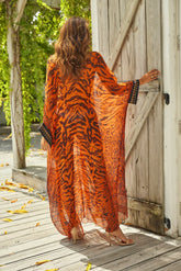 TIGRESS CHIFFON MAXI KAFTAN - Czarina