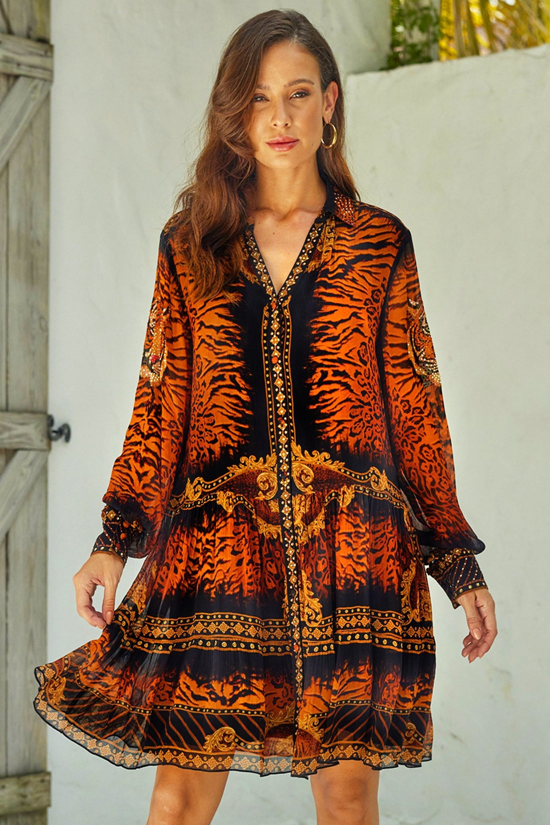 TIGRESS SHIRT DRESS - PRE ORDER - Czarina
