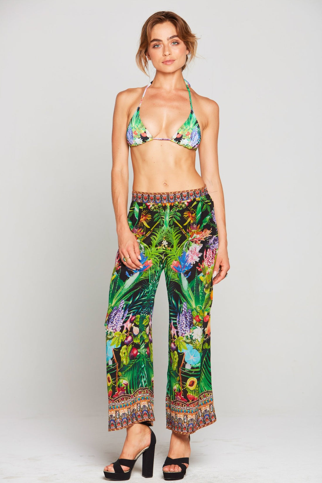 TROPICAL LOVE TRIANGULAR BRA - Czarina