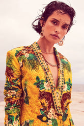 TROPICAL TIGRESS BLAZER - Czarina