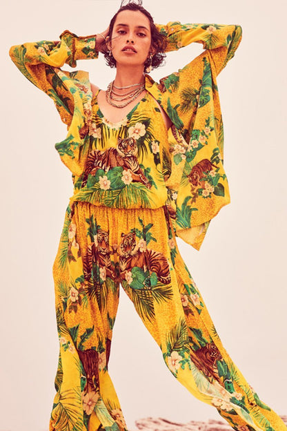 TROPICAL TIGRESS JUMPSUIT - Czarina