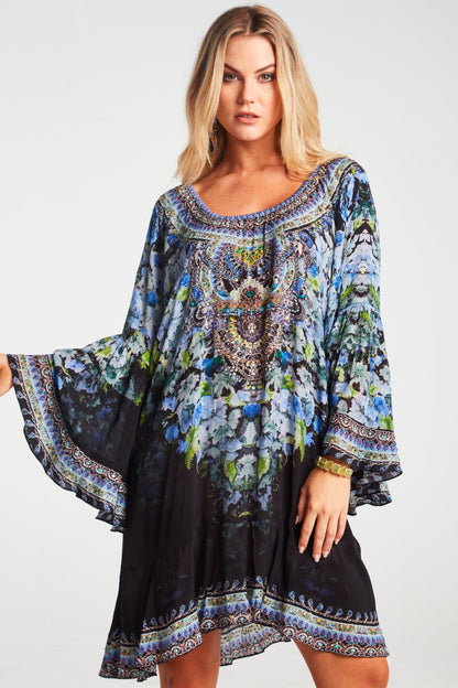 TRUE REFLECTIONS FRILL DRESS - Czarina