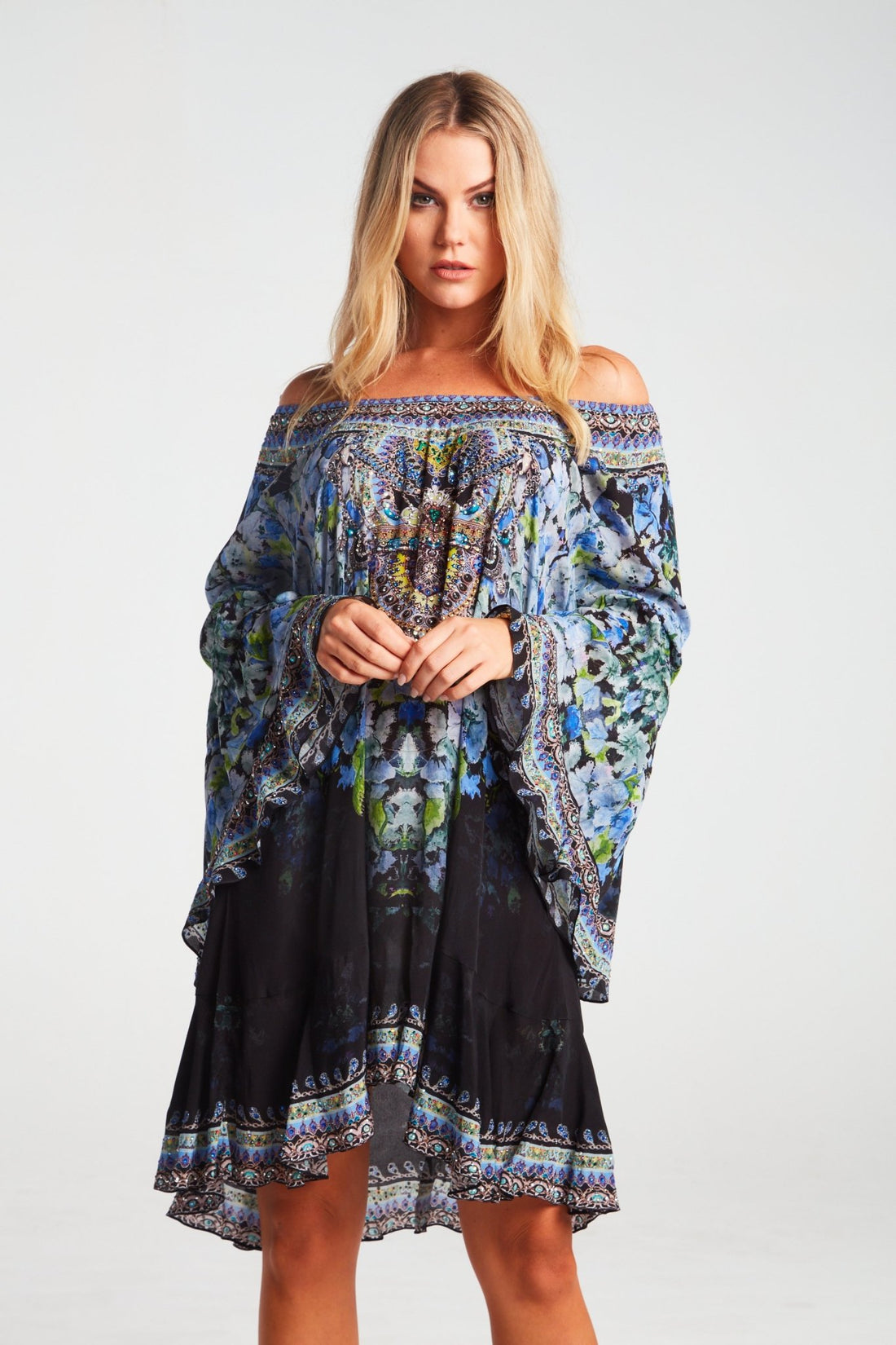 TRUE REFLECTIONS FRILL DRESS - Czarina