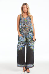 TRUE REFLECTIONS PALAZZO PANTS - Czarina