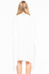 WHITE PEARL LUXE SHORT KAFTAN PRE-ORDER - Czarina