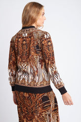 WILD AND FREE BOMBER JACKET - Czarina