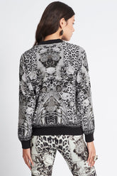 WILD AT HEART BOMBER JACKET - Czarina