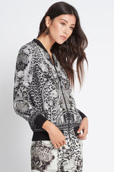 WILD AT HEART BOMBER JACKET - Czarina