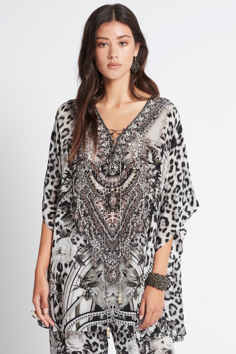 WILD AT HEART BUTTERFLY TOP - Czarina