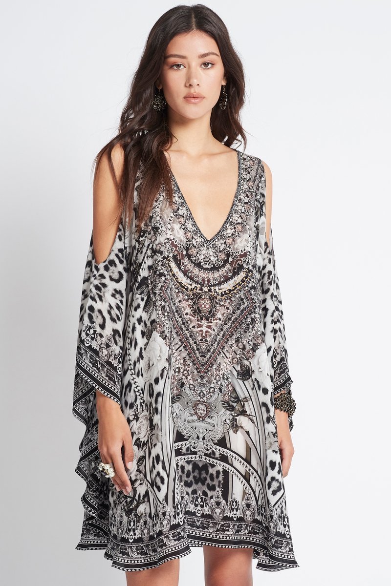 WILD AT HEART KAFTAN DRESS - Czarina