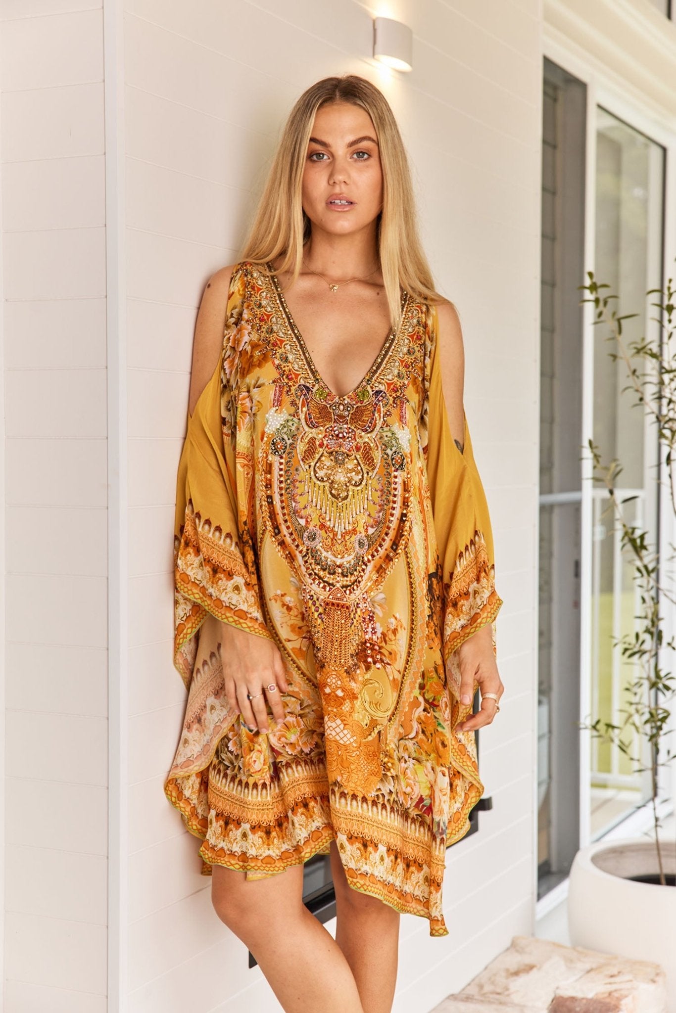 YOU ARE MY SUNSHINE KAFTAN DRESS - Czarina